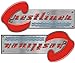 Two Small Crestliner Decals - 9