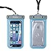 iPhone 6 Case, DandyCase SLIM Waterproof Case for Apple iPhone 6 (Will NOT fit iPhone 6 Plus or other smartphones) - IPX8 Certified to 100 Feet [Retail Packaging by DandyCase] (Blue)