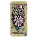 S6 Case, Galaxy S6 TPU Case,nancy's Shop **New** Fashion Pattern Design [Ultra Slim] [Perfect Fit] [Scratch Resistant] Premium TPU Gel Rubber Soft Skin Silicone Protective Case Cover for Samsung Galaxy S6（not for Galaxy S6 Edge） (owl)