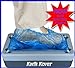 Easy Use Kwik Kover Disposable Shoe Cover Overshoe Dispenser with 50 Free ANTI-SKID Disposable Shoe Covers for the Home, Hygiene Areas, Boats, Yachts, Food Production, Crime Scenes, Show Homes. So Easy to Use they will be Used