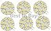 Best to Buy® (6-PACK) Disc Type G4 Base Side Pin 10 SMD Led, 10 Watt Halogen 140 Lumen Bulb Replacement for Rv Camper Trailer Boat Marine Warm White