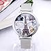 LNTGO Women Fashion Watch Brand Analog Quartz Watch Eiffel Tower Rhinestone Wristwatch Women Luxury Hours Clock Relogios Relojes