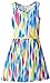 The Children's Place Big Girls' Knit Printed Skater Dress with Belt