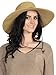 Simplicity® Women's Wide Large Brim Straw Sun Hat Floppy Beach Cap