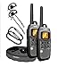 Uniden Submersible 50 Mile FRS/GMRS Two-Way Radios with Charging Kit - Dark Grey (GMR5089-2CKHS)