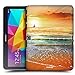 Head Case Designs Sunset and Sailboat Seascape Beautiful Beaches Protective Snap-on Hard Back Case Cover for Samsung Galaxy Tab 4 10.1 T530 T531 T535