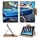 Apple iPad Air Retina Display 1st Generation Flip CaseColorful fishing boat moored on crystalline sea in Sicily 20002139 by Liili Customized Premium Deluxe Pu Leather generation Accessories HD Wifi 16gb 32gb Luxury Protector Case