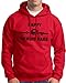 Happy Behind Bars Jetski Hoodie Sweatshirt Large Red