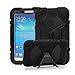 Galaxy Tab 3 7.0 Inch P3200 Tablet Case, Vogue Shop Heavy Duty rugged impact Hybrid Case Ultra Tough Kickstand Shock Proof Case Cover For Samsung Galaxy Tab 3 7.0 inch P3200 / P3210 / SM-T210 / SM-T211 (Black)