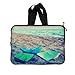 Hot Sale Green And Blue Paper Boat On The Beach New Laptop Sleeve 14