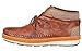 Serene Mens Canvas Wiht Leather Lace Up Casual Shoes(9 D(M)US, Brown)