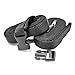 Quick Release Straps 16 Foot Length - Set of 2 - Soft Nylon Straps are perfect for securing Motorcycles, Cruisers, Sport Bikes, Dirt Bikes, Scooters, ATV, Jet Skis, and Boats
