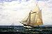 Canvas Print - 24 x 16 inch Post-Impressionism Other - Cruising Yacht - by James Gale Tyler