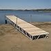 AMRP10535 * (40Ft) Patriot Docks Straight Roll-In Dock With Cedar Deck