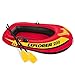 Intex Explorer 200, 2-Person Inflatable Boat Set with French Oars and Mini Air Pump