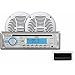 JENSEN JENSEN CPM530 AM/FM/CD Stereo Combo Package w/6.5