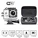 Neewer® SJ4000 1080P H.264 WIFI Sports Camera with 1.5Inch LCD Display 12MP 170 Degree Wide Angle+ Full HD Lens Waterproof Action Camera Car Recorder DVR Cam Include Various Accessories (Silver) + 8.7*7*2.6