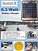 !! Solar Charger SALE !! - 8.3 Watt Solar Charger - Boat Rv Marine Solar Panel - Semi Flexible - Self Regulating - 12 Volt - No experience Plug & Play Design. Dimensions - 11.8