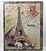 FOM Retro Stamp Overpass Pattern PU Leather Protective Case for iPad 2 the new iPad/Apple iPad 3 - Eiffel Tower