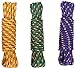 VIP Braided Polypropylene General Purpose Rope - Great For Boating & General Use Around The House - Bright Floating Rope Line Easy Easier To See - Thick & Durable Braided Rope - 1 Count
