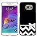 X-ray Colorful Printed Hard Protective Back Case Cover Shell Skin for Samsung Galaxy S6 SM-G920 - Chevron White Minimalist Bow