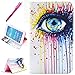Galaxy Tab S 10.5 Case,Yummi Colorful Side Flip PU Leather Wallet Case New STAND Cover Skin with Card Slots and Magnetic Flip Closure For Samsung Galaxy Tab S 10.5