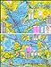 Waterproof Topo Boat Fishing Map of Galveston Bay - With GPS Hotspots