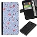 For Samsung Galaxy Note 4 SM-N910,S-type® Sailboat Blue Pattern Boys Wallpaper - Drawing PU Leather Wallet Style Pouch Protective Skin Case