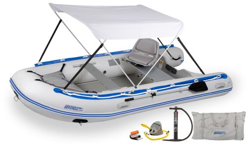 12.6sr Swivel Seat & Canopy Inflatable Boat Package