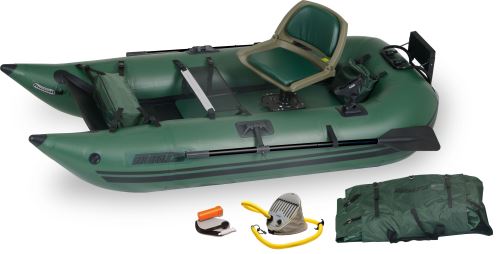 285fpb Pro Inflatable Pontoon Fishing Boat Package
