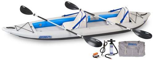 385ft Deluxe Inflatable Kayak Package