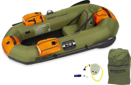PackFish7™ Deluxe Fishing Inflatable Fishing Boats Package