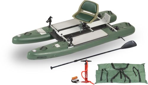 SUPCat10 Deluxe Inflatable Fishing Boats Package